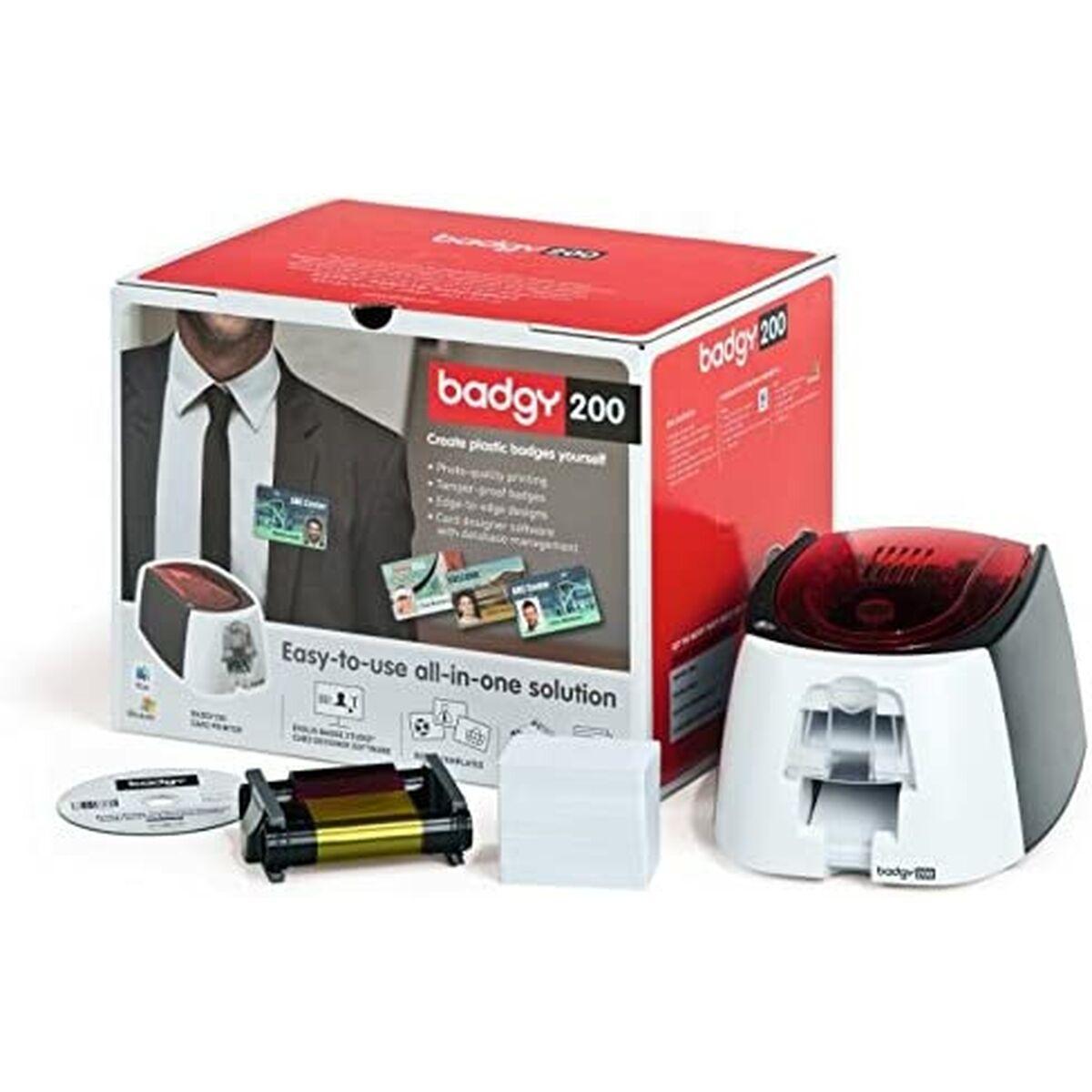 Evolis Badgy200 stampante per schede plastificate Sublimazione/Trasferimento termico A colori 260 x 300 DPI (1X BADGY200 PRINTE