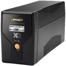X3 EX 1000 LCD USB FR/SCHUKO - Warranty: 36M
