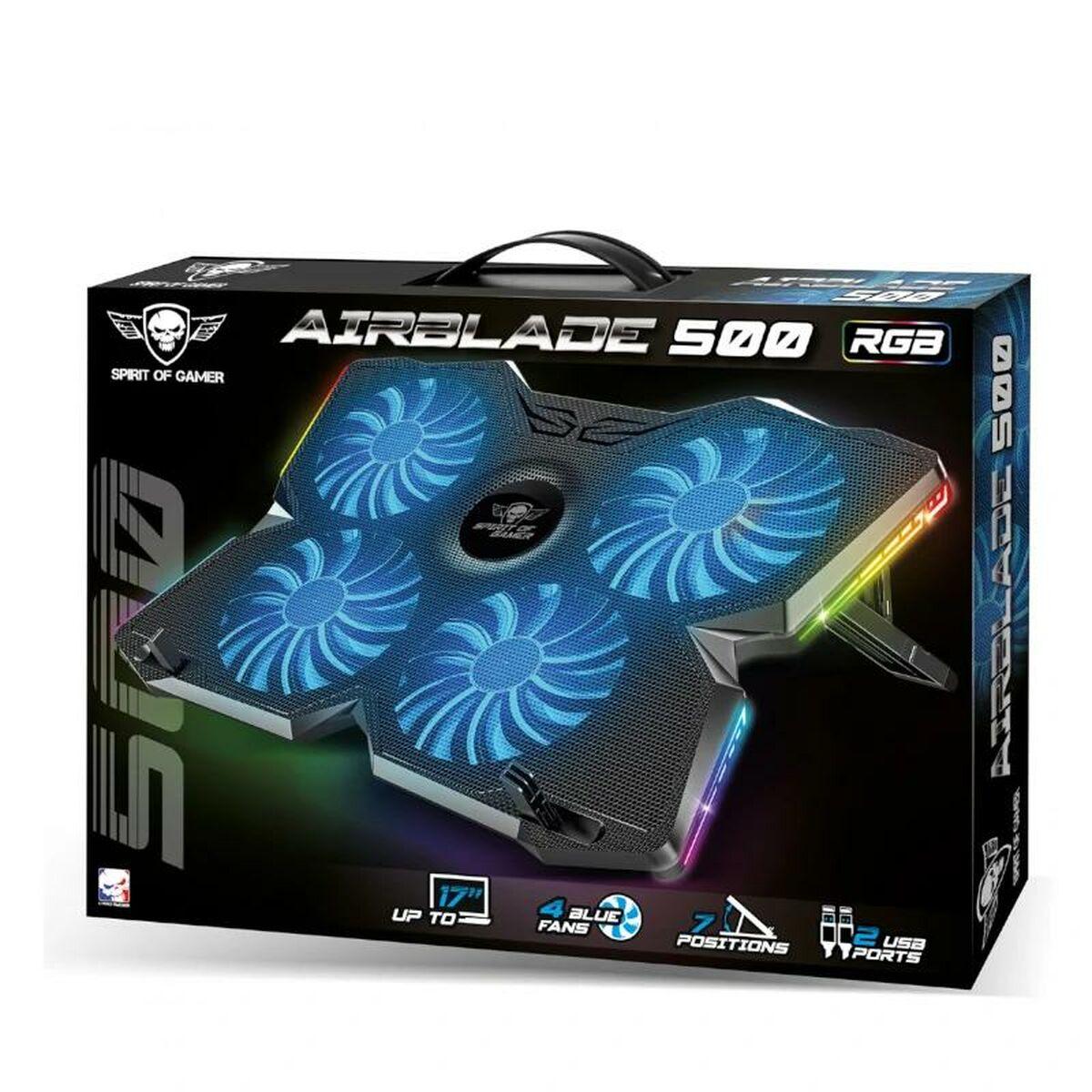 Dispositivo di raffreddamento Spirit of Gamer Airblade 500 10-17".