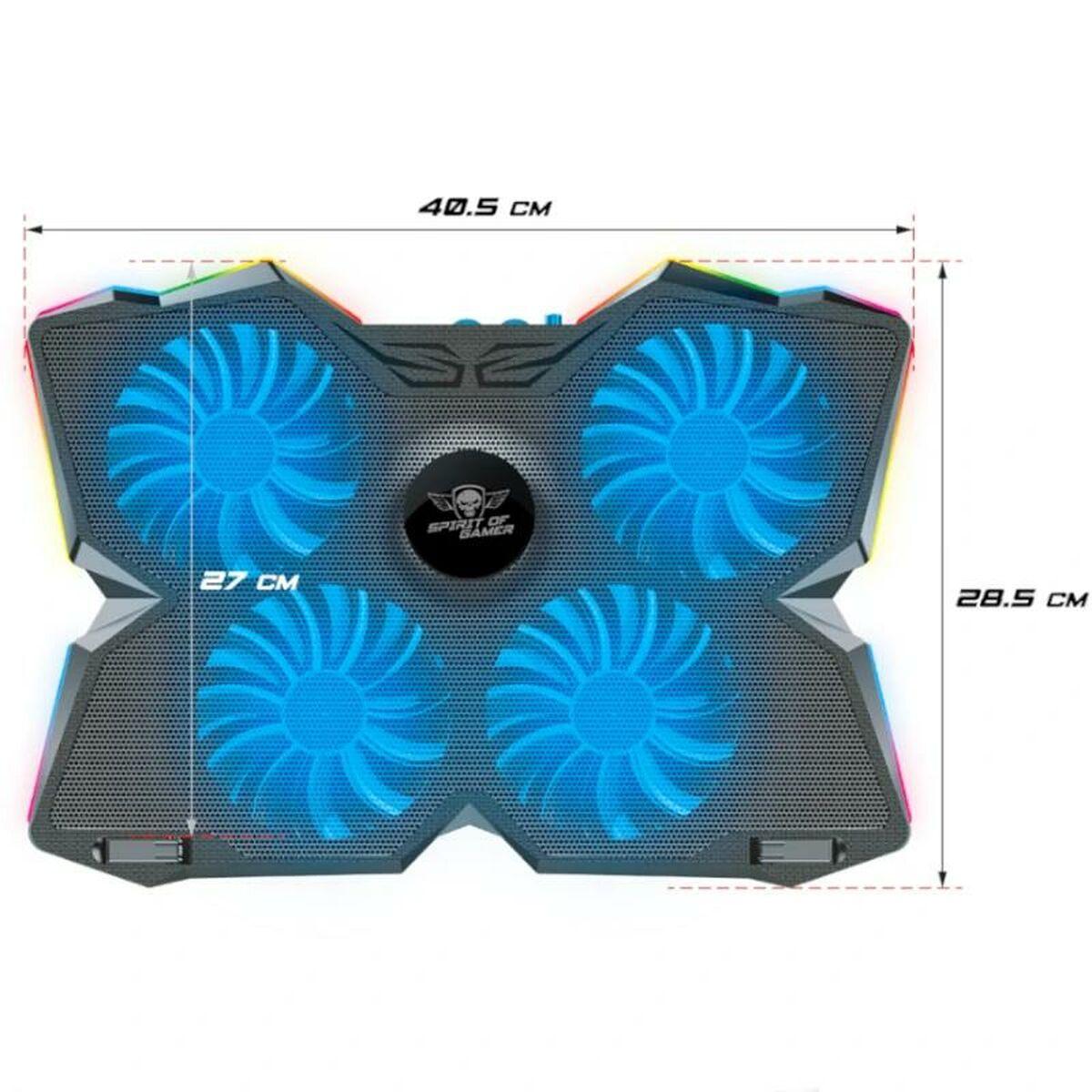 Dispositivo di raffreddamento Spirit of Gamer Airblade 500 10-17".