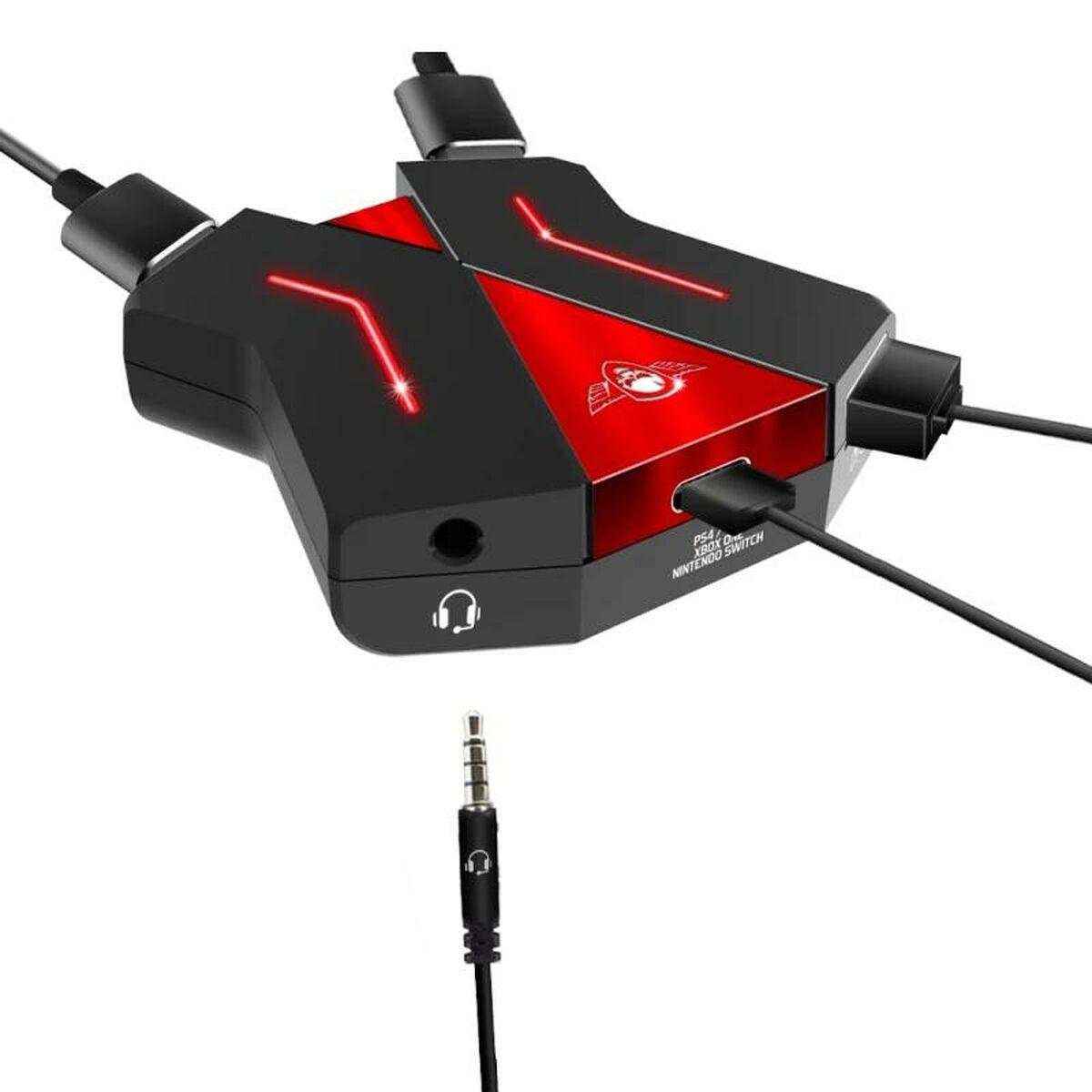 Spirit of Gamer Hub Crossgame2 Nero Rosso