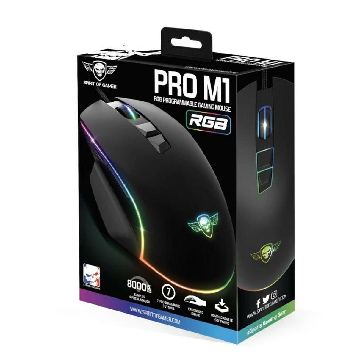 Spirito del mouse da gioco Souris Pro M1