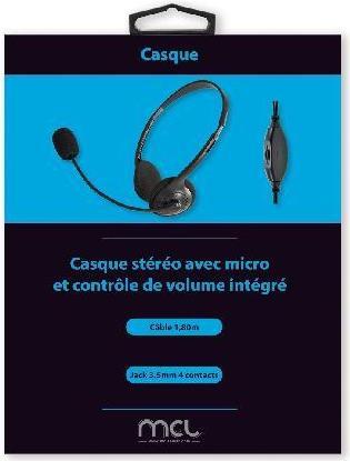 HEADSET WITH VOLUME CONTROL