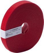Fascette fermacavi Patchsee Eco-Scratch 10m rosse