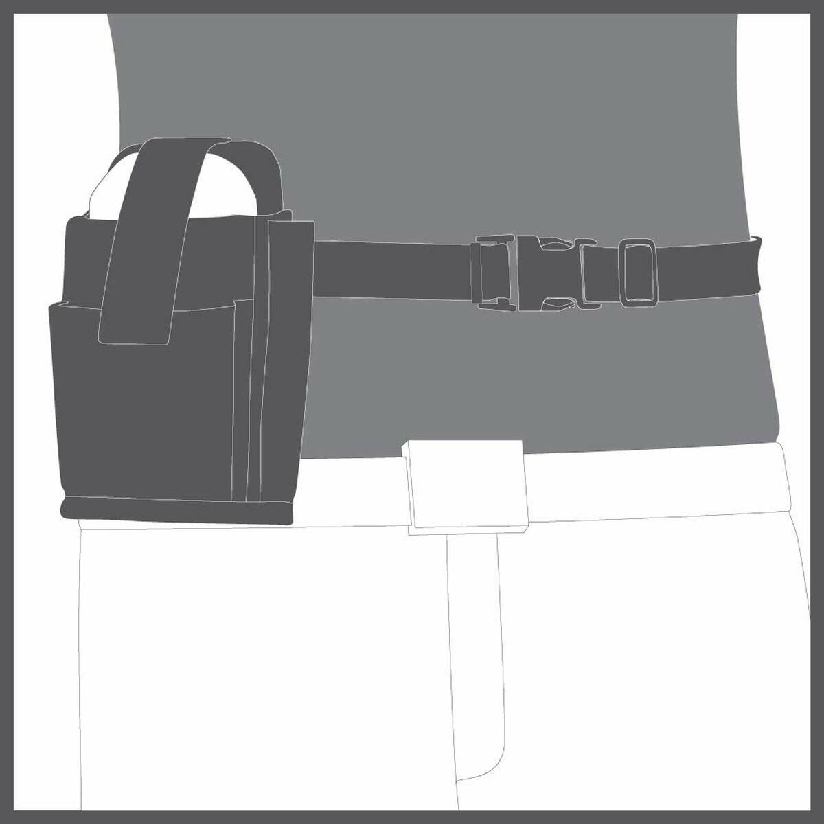 Mobilis 031002 custodia per cellulare Nero (HOLSTER M HHD BELT)
