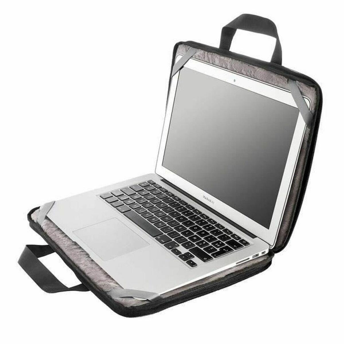 Mobilis Trendy Sleeve borsa per notebook 356 cm 14 Custodia a tasca Nero Grigio (TRENDY SLEEVE - F/12.5-14IN GREY)