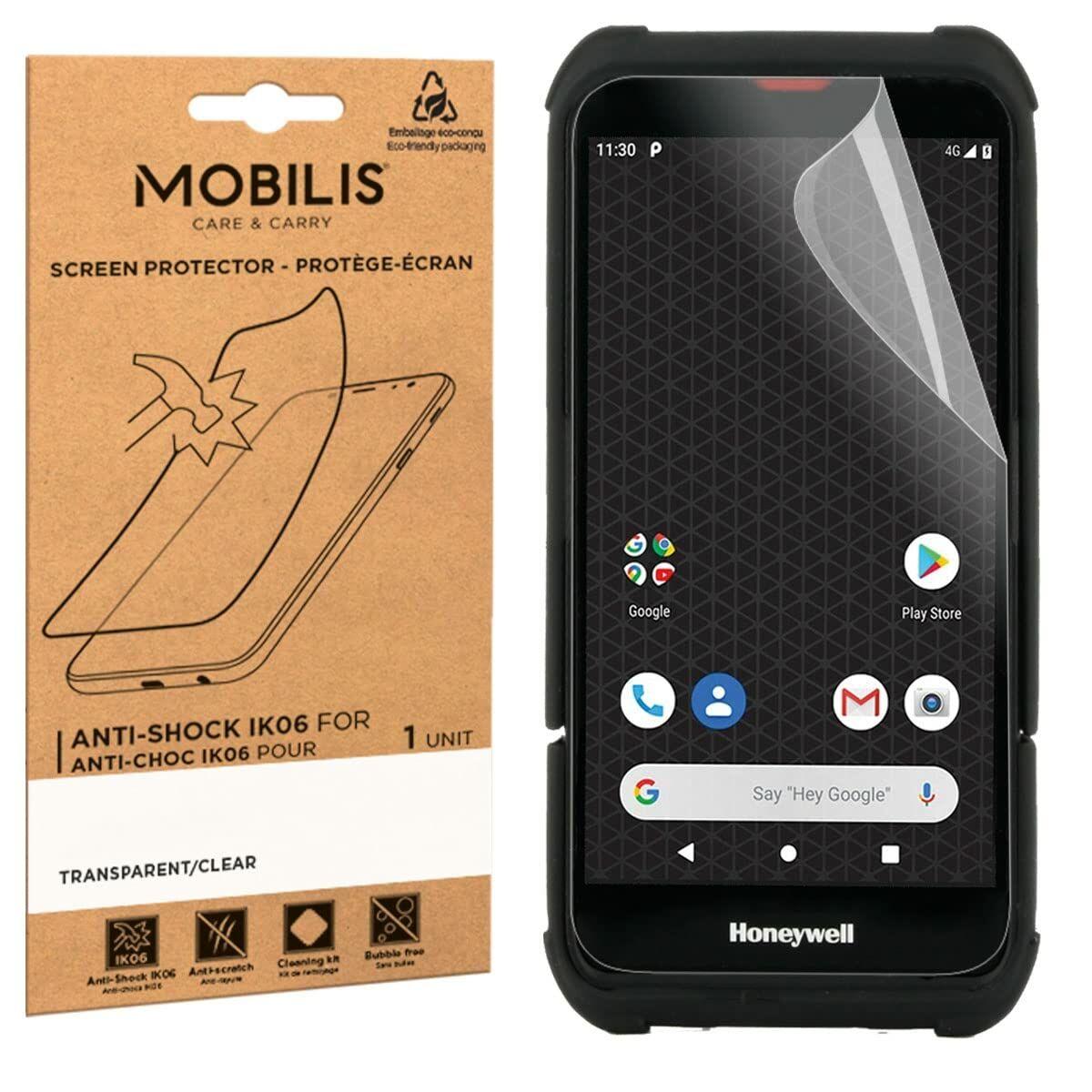 Mobilis 036087 accessorio per palmari (SCREEN PROTECTOR ANTI-SHOCK - IK06 - CLEAR FOR DOLPHIN CT60)
