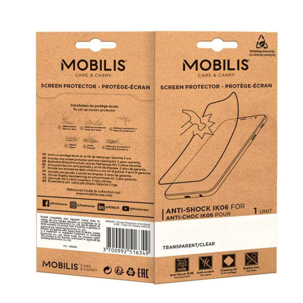 Mobilis 036087 accessorio per palmari (SCREEN PROTECTOR ANTI-SHOCK - IK06 - CLEAR FOR DOLPHIN CT60)