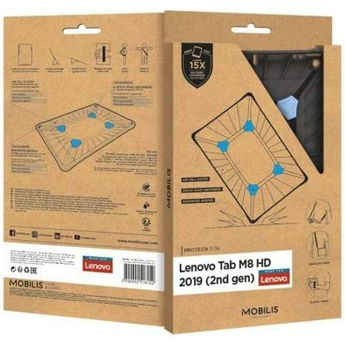 Mobilis protech 203 cm 8 Cover a guscio Nero (PROTECH PACK - TABLET CASE LENOVO TA)