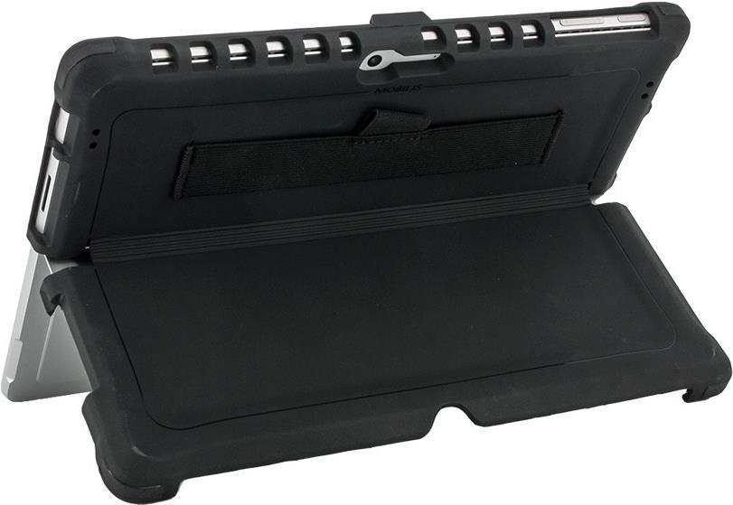 Mobilis 053012 custodia per tablet 33 cm 13 Custodia a libro Nero (PROTECH - CASE KICKSTAND - HANDSTRAP F/ MS SURFACE PRO 9 /