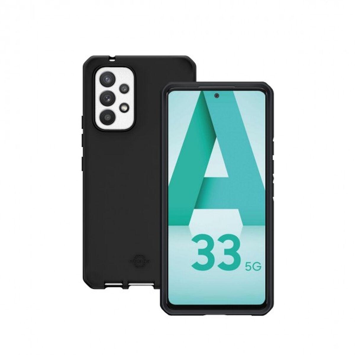 Mobilis Spectrum custodia per cellulare 16,3 cm [6.4] Cover Nero (SPECTRUM CASE FOR GALAXY A33 - - SOLID BLACK MAT - SOFT BAG)