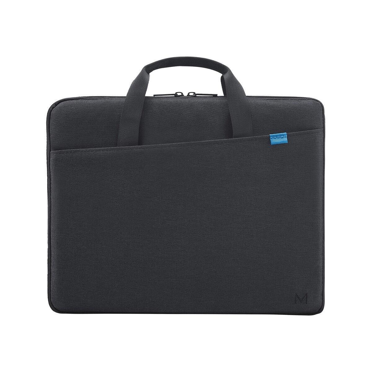Mobilis 025026 borsa per notebook 356 cm 14 Valigetta ventiquattrore Nero (TRENDY SLEEVE 12.5-14IN BLACK - 35 PERCENT RECYCLED)