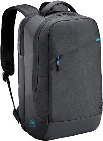 TRENDY BACKPACK 14-17IN BLACK - 35 PERCENT RECYCLED