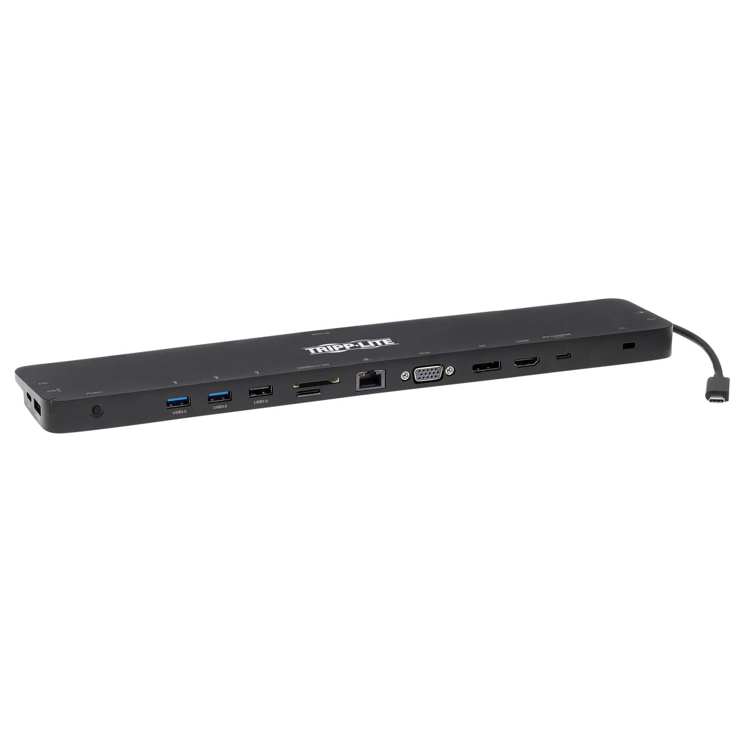TRIPLE-MONITOR USB-C DOCK STN