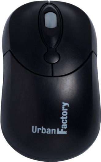 Urban Factory Big Crazy mouse Ambidestro USB tipo A Ottico 800 DPI