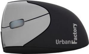 Urban Factory EMR01UF-N mouse Mano destra USB tipo A Ottico 3600 DPI (ERGO NEXT VERT WIRED USBA/USBC-R)