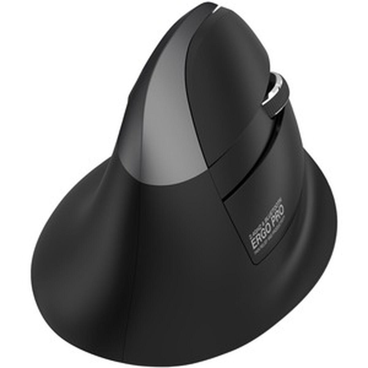 URBAN FACTORY ERGO PRO - SOURIS - VERTICAL - ERGONOMIQUE - POUR DROITIERS - 6 BOUTONS - SANS FIL - 2.4 GHZ BLUETOOTH 5.0 - RÉC