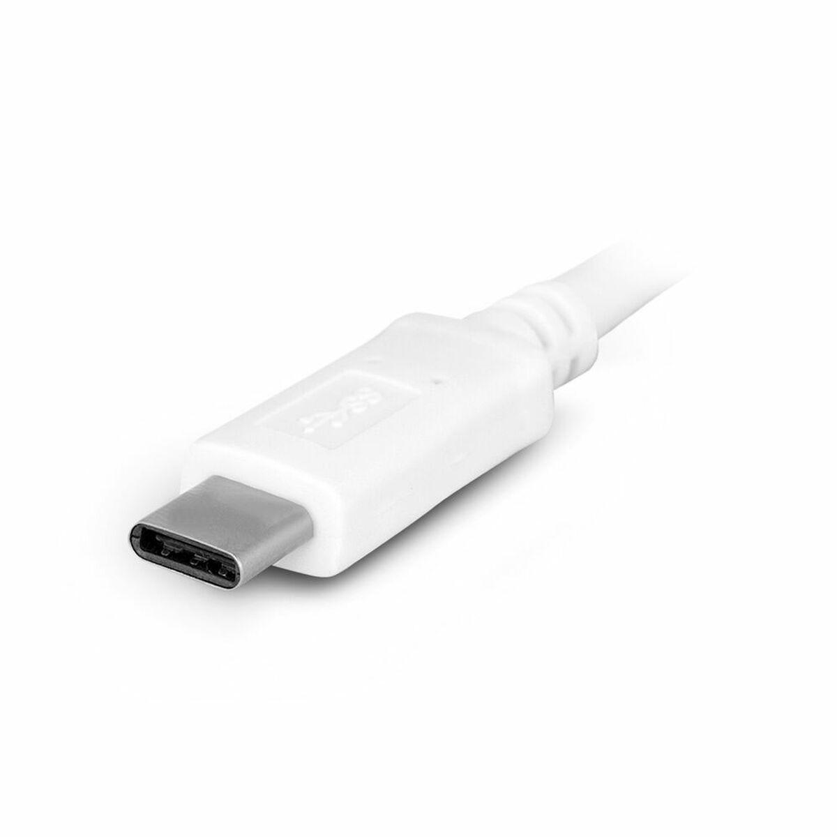 Urban Factory TCE01UF cavo USB 1 m USB 3.2 Gen 1 (3.1 Gen 1) USB C Bianco