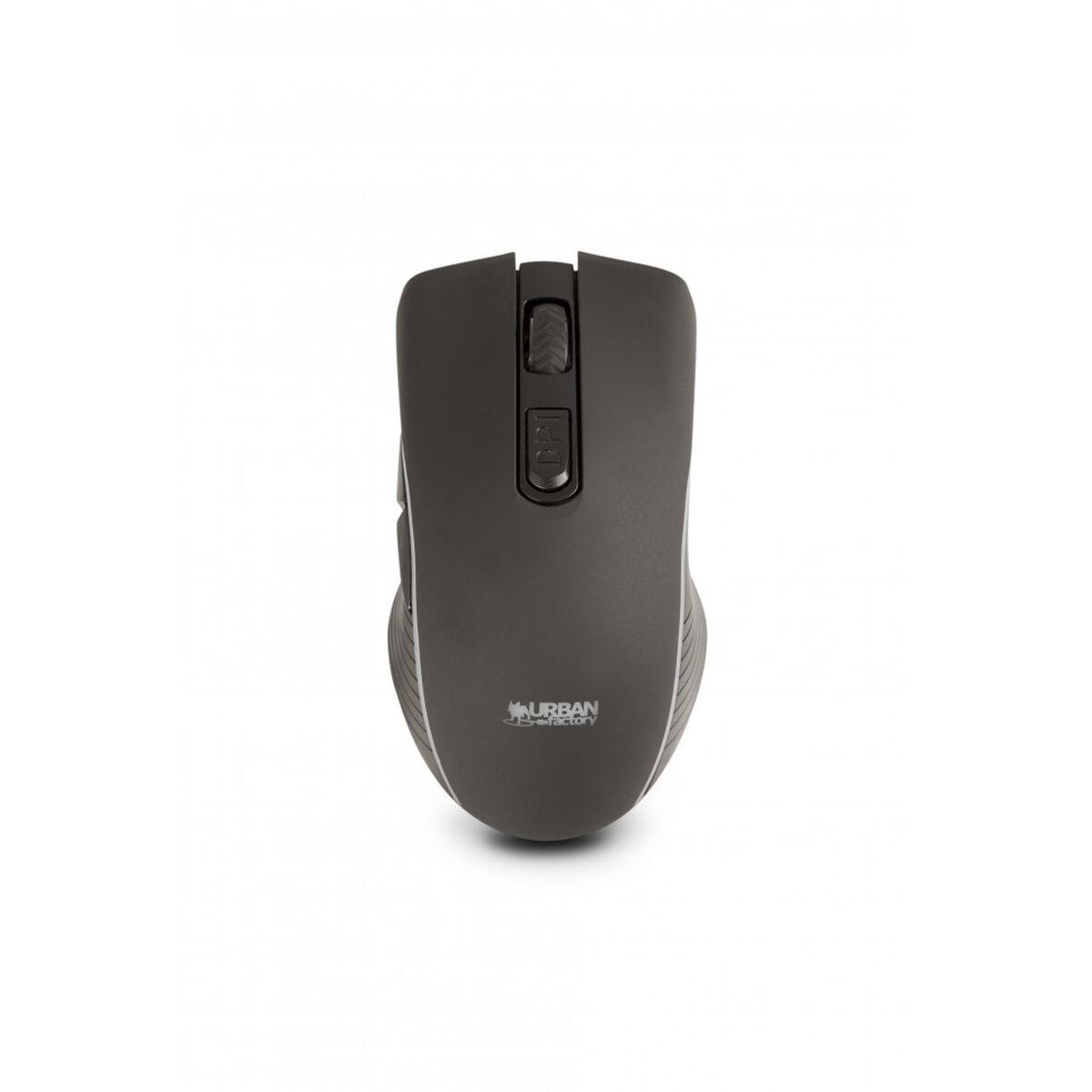 Urban Factory Onlee mouse Ambidestro RF senza fili + Bluetooth Ottico 2400 DPI