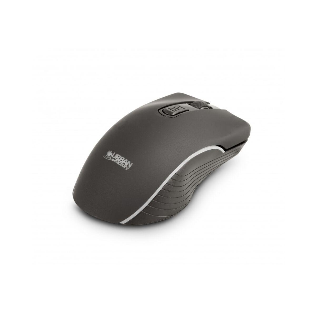 Urban Factory Onlee mouse Ambidestro RF senza fili + Bluetooth Ottico 2400 DPI