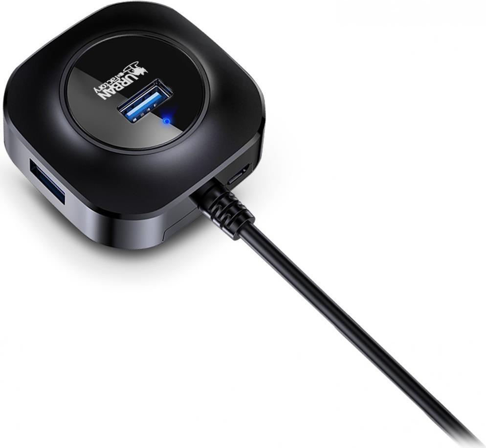 MINEE USB 3.0 HUB 4 PORTS NOIR