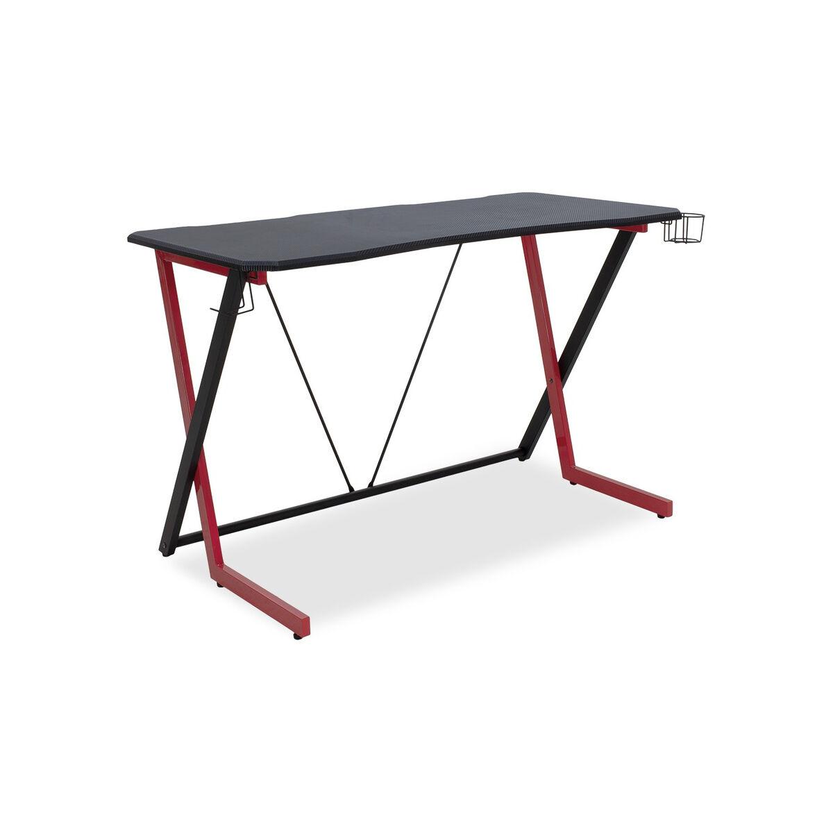 Urban Factory WED75UF scrivania per computer Nero Rosso (ERGO WIDE DESKTOP DOUBLE MONITOR)