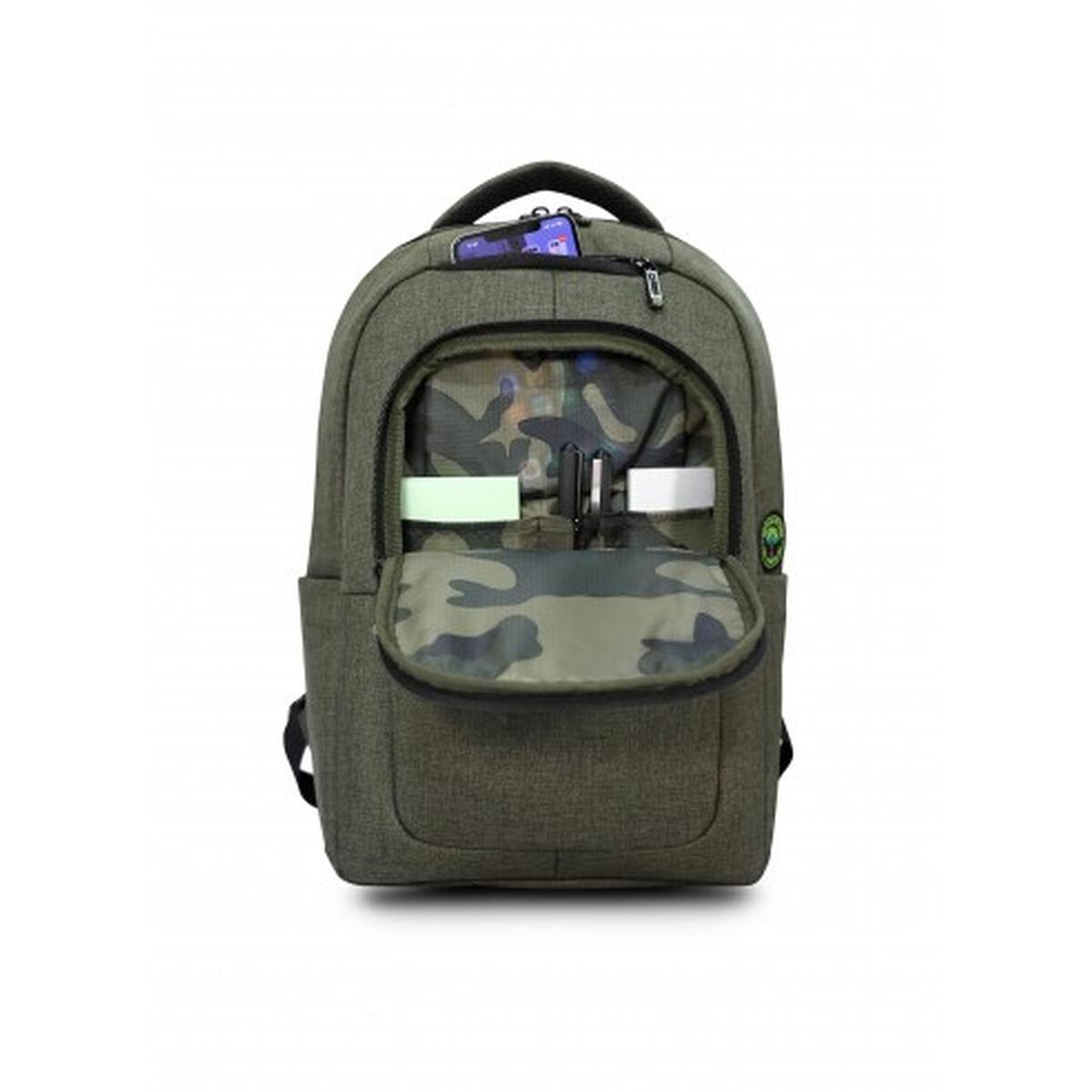 ECOLOGIC BACKPACK R-PET 13/14 KAKI