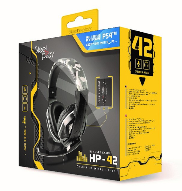 STEELPLAY Wired Headset HP42 Camo