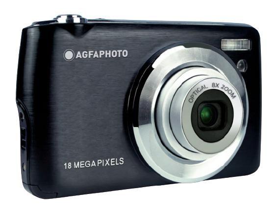 AgfaPhoto Realishot DC8200 1/3.2 Fotocamera compatta 8 MP CMOS 3264 x 2448 Pixel Nero (Realishot Dc8200 1/3.2 - Compact Camera