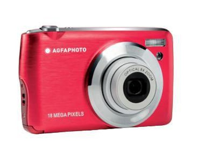 AgfaPhoto Compact Realishot DC8200 1/3.2 Fotocamera compatta 18 MP CMOS 4896 x 3672 Pixel Rosso (Compact Realishot Dc8200 - 1/3