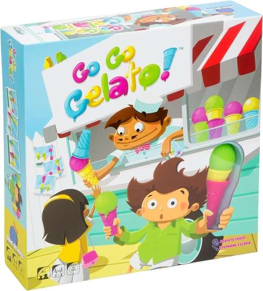 Gioco da tavolo Go Go Gelato - Tema di abilit - Da 2 a 4 giocatori - Dai 6 anni in su - Durata 15 min. ca.