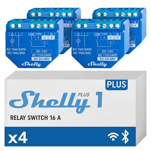 Shelly Plus 1 (4 pack-4...