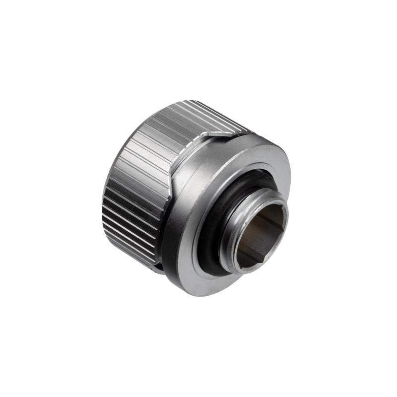 EK Water Blocks EK-Quantum Torque HDC 16mm Hard Tube Fitting - Satin Titanium
