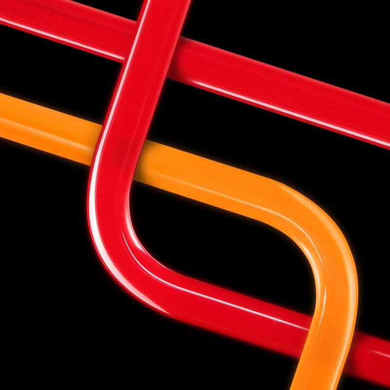 EK Loop HardTube 12mm 0,8m Pre-Bent 90Ãƒâ€šÃ‚Â° | 3831109826041