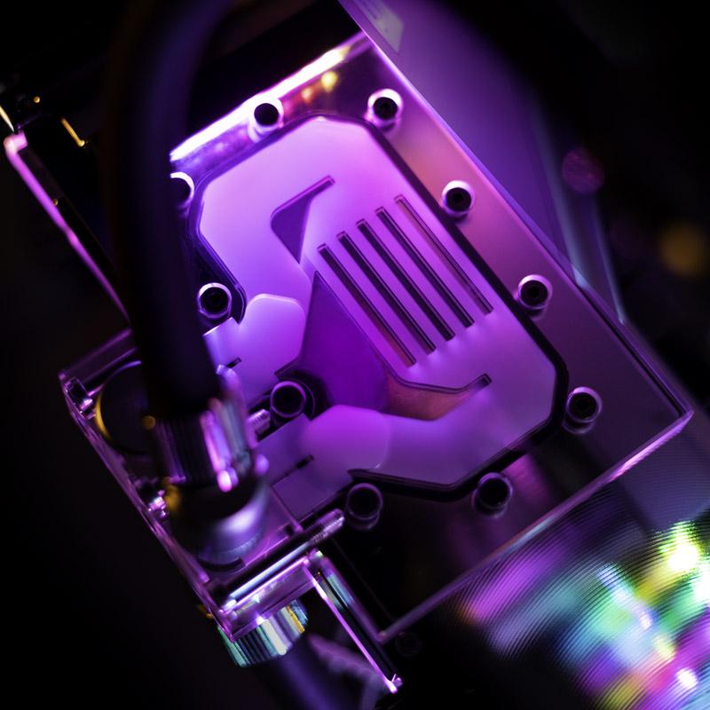 EK Water Blocks EK-Quantum Vector EVGA XC3 RTX 3080/3090 Active Backplate D-RGB - Plexi