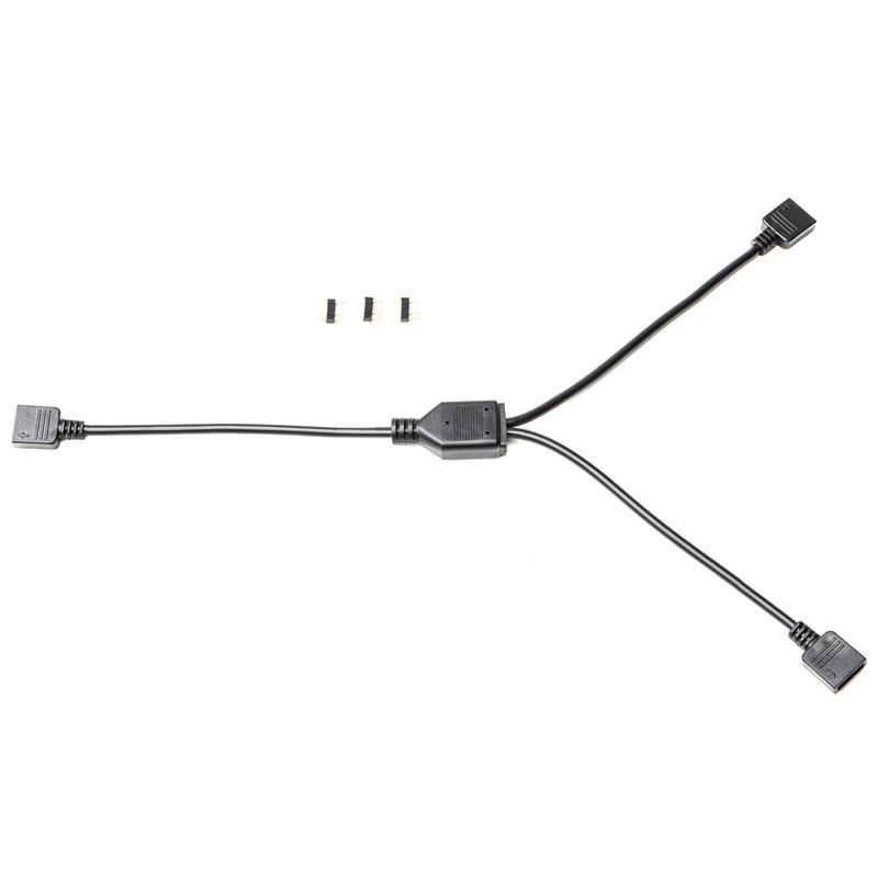 EK Water Blocks Loop D-RGB 2-Way Cavo splitter RGB (EK Water Blocks EK-Loop D-RGB 2-Way Splitter Cable)