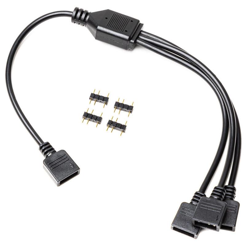 EK Water Blocks Loop D-RGB 3-Way Splitter Cable