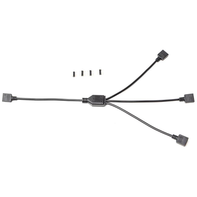 EK Water Blocks Loop D-RGB 3-Way Splitter Cable