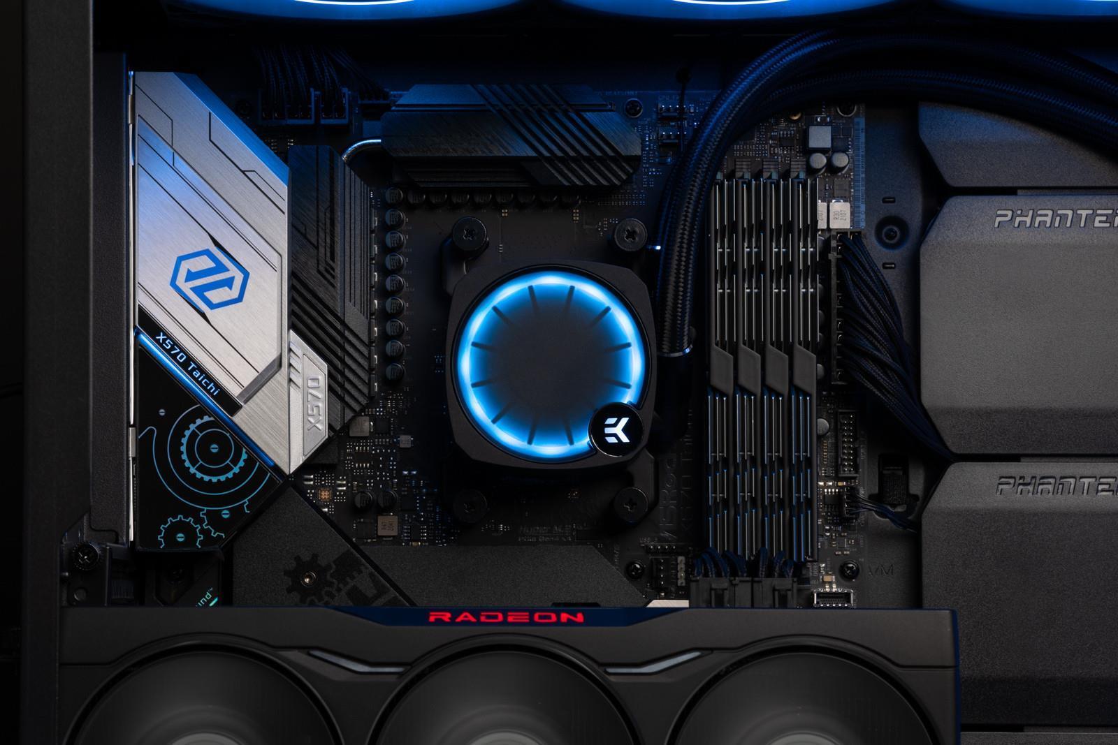 EK Water Blocks Nucleus AIO CR360 Lux D-RGB Processore Raffreddatore di liquidi tutto in uno 12 cm Nero 1 pz (EK Water Blocks E