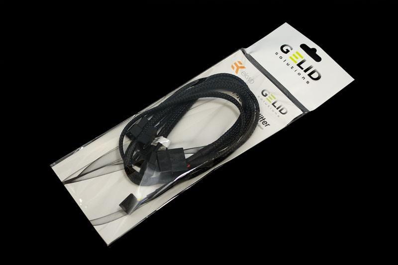 EK Water Blocks 3831109867808 cavo di alimentazione interno 08 m (EK Water Blocks EK-Cable Y-Splitter 4-Fan PWM Extended)