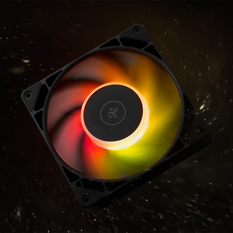 EK Water Blocks Loop Fan FPT 140 D-RGB Case per computer Ventilatore 14 cm Nero 1 pz (EK Water Blocks EK-Loop Fan FPT 140 DRGB
