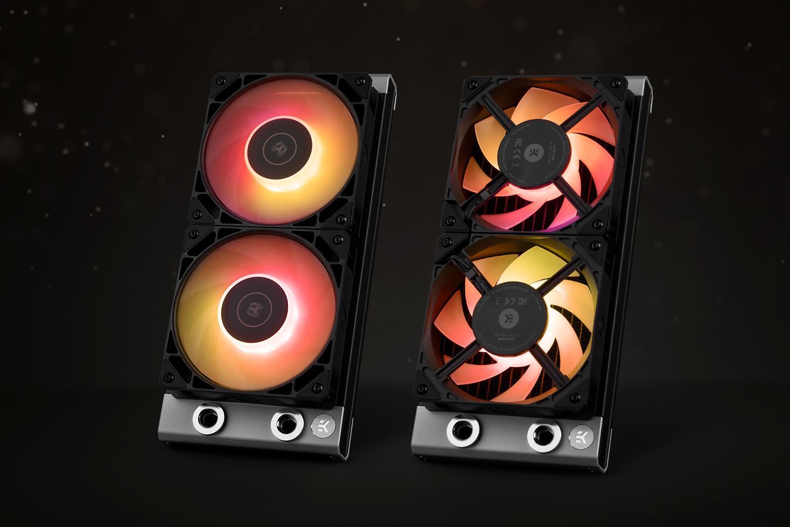 EK Water Blocks Loop Fan FPT 140 D-RGB Case per computer Ventilatore 14 cm Nero 1 pz (EK Water Blocks EK-Loop Fan FPT 140 DRGB