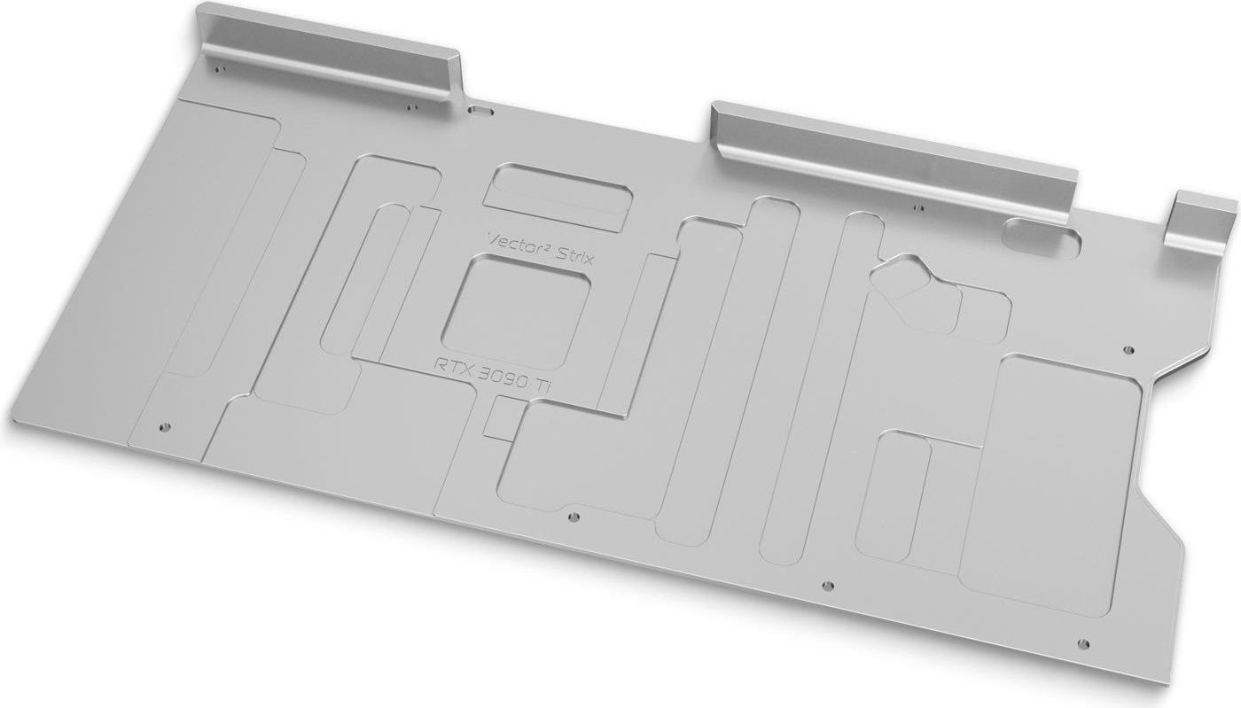 EK Water Blocks Quantum Vector2 - Piastra posteriore - Alluminio - Argento - Strix/TUF RTX 3090 Ti - 133 mm - 282 mm (383110989