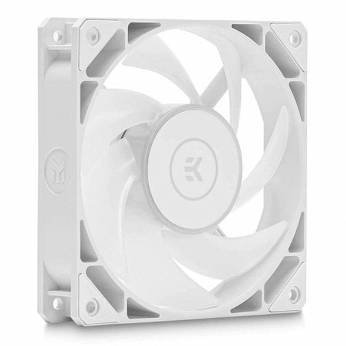 EK Water Blocks Loop Fan FPT 120 D-RGB Case per computer Ventilatore 12 cm Bianco 1 pz (EK Water Blocks EK-Loop Fan FPT 120 DRG