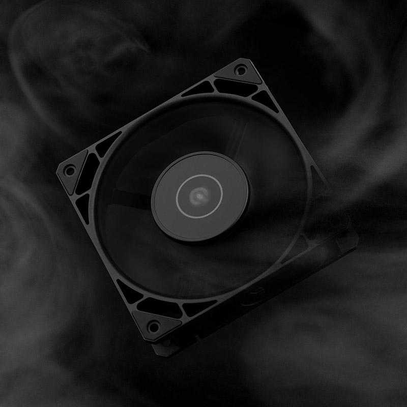 EK Water Blocks Loop Fan FPT 120 Case per computer Ventilatore 12 cm Nero 1 pz (EK Water Blocks EK-Loop Fan FPT 120 High Static