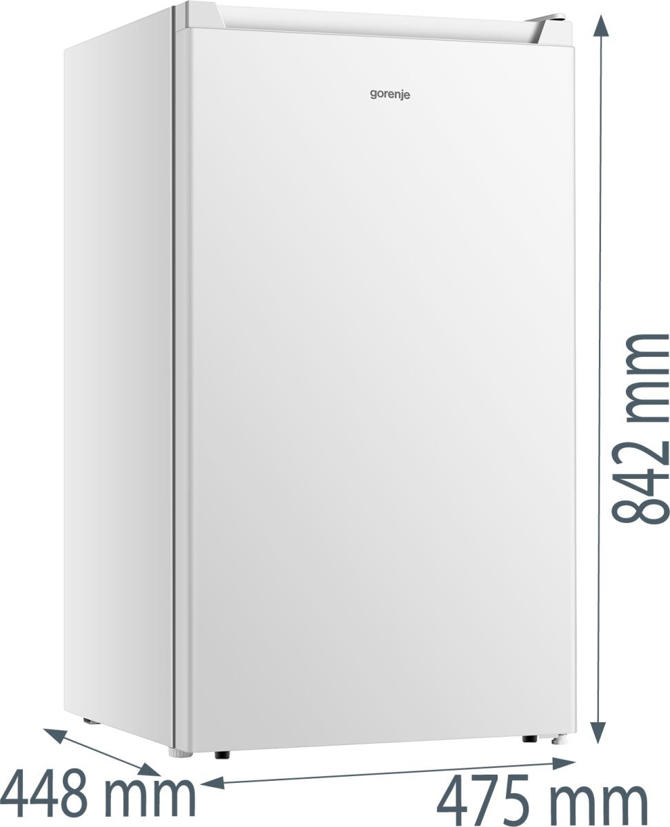 Gorenje F39EPW4 congelatore Congelatore verticale Libera installazione 61 L E Bianco