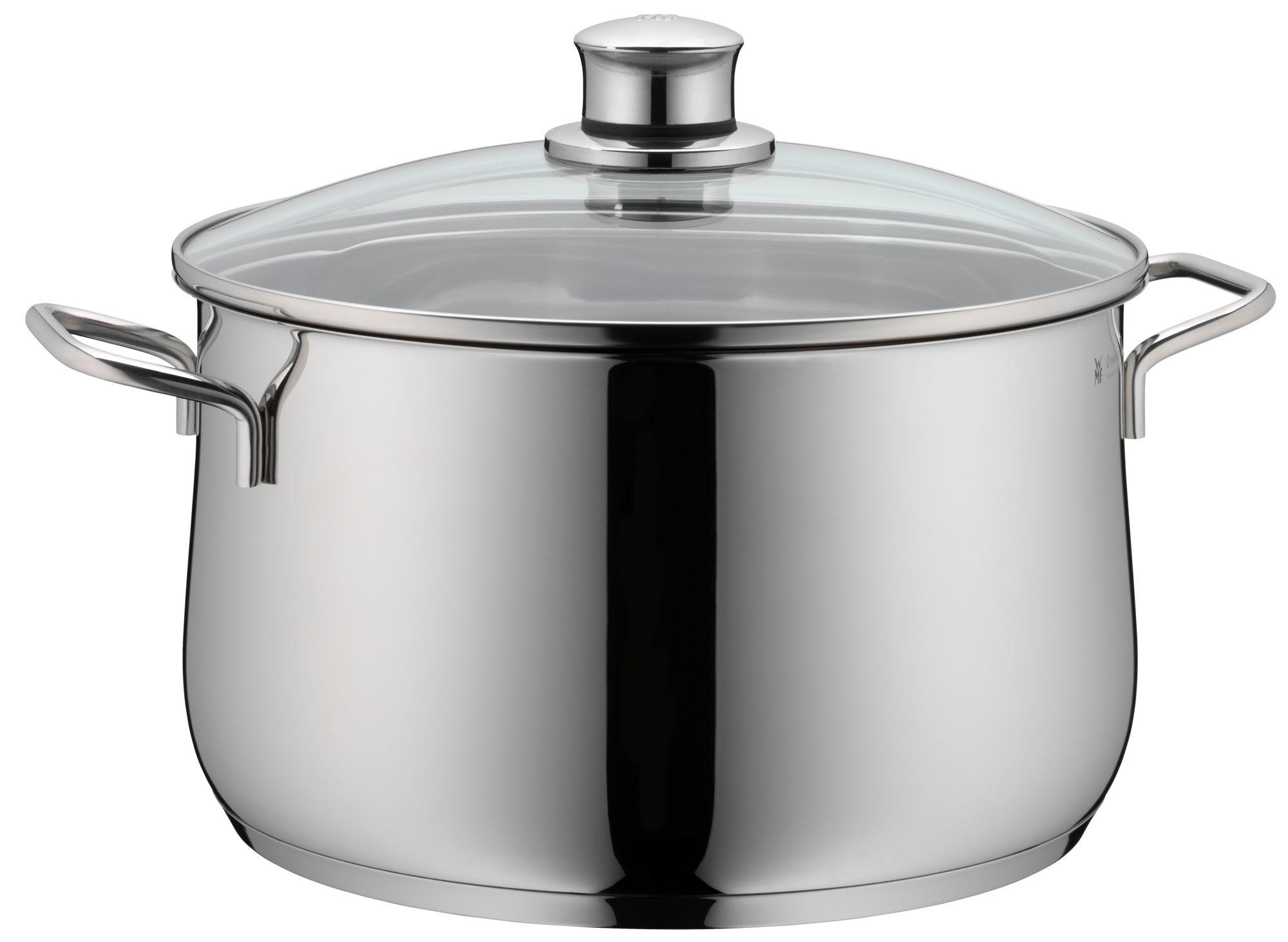 WMF 4000530570444 padella 6,5 L Rotondo Acciaio inossidabile