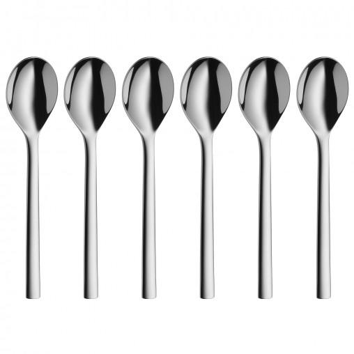 WMF 1291656046 Cucchiaino Acciaio inossidabile 6 pz