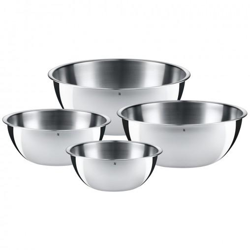 WMF 0645709990 Set di ciotole Rotondo Acciaio inossidabile 4 pz
