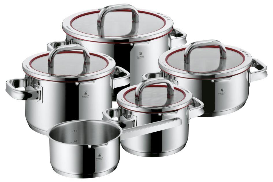 Funzione di pentola di cottura WMF 4 Set 5pcs (07 6055 6380) WMF6055 WMF 6055